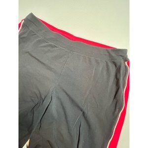 Catherines Activewear Womens Plus Size 1X 18/20W‎ Black with Pink Detail Pants